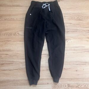 Figs Black Zamora Scrub Joggers Size Small